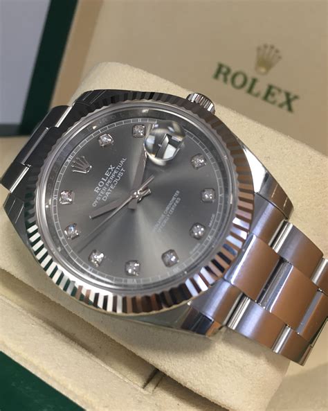 rolex rhodium datejust 41|Rolex Datejust 41 release date.